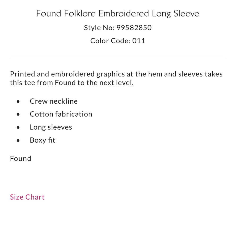 Free People FOUND Folklore Embroidered Long Sleeve Top - Picture 4 of 6